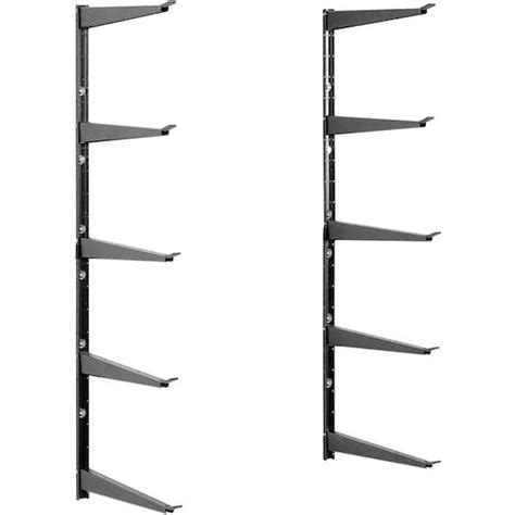 metal garage shelf brackets|adjustable shelving brackets home depot.